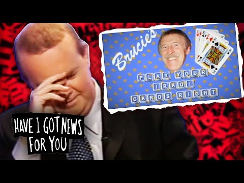 Ian Hislop Is Not a Fan of Bruce Forsyth's Play Your Iraqi Cards Right | Hat Trick Comedy