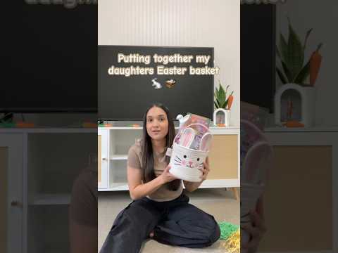 Easter basket ideas 🐇 let’s put together my daughters Easter basket #shorts #easterbasket #moms #yt