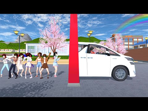 Trend Pakai Mobil Baru 😍 #cartransition #sakuraschoolsimulator #carslovers #cartrend