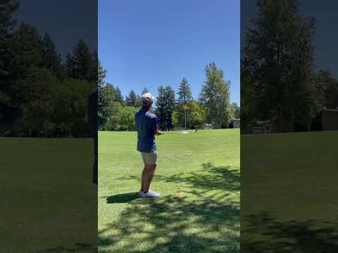 Short sided up and down, how would you play this? #golf #golfswing #chipping #practice #golftips