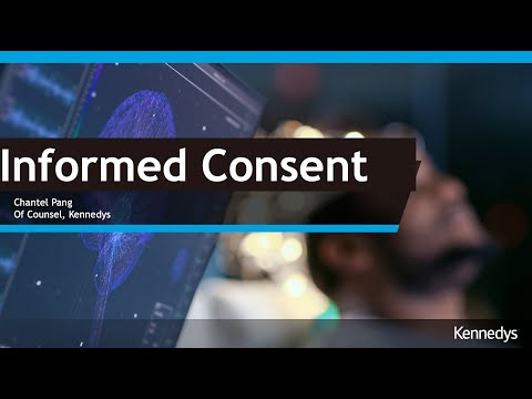 Informed Consent by Ms. Chantel Pang, Of Counsel, Kennedys