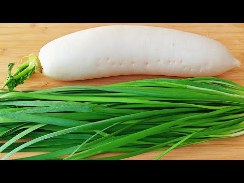 Easy & Tasty My Family’s Favorite : Radish & Chive Magic: The Perfect Pairing ! Heavenly You’ll Love