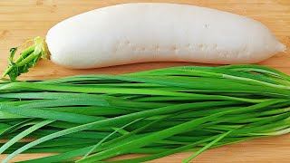 Easy & Tasty My Family’s Favorite : Radish & Chive Magic: The Perfect Pairing ! Heavenly You’ll Love