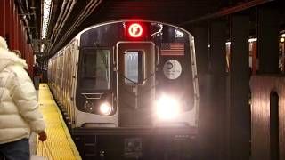 MTA New York City Subway : Kings Highway Bound R179 F Train @ Rockefeller Center