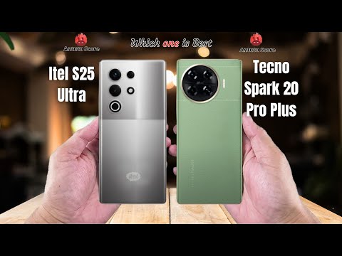 Itel S25 Ultra vs Tecno Spark 20 Pro Plus   Full comparison ⚡Which one is Best