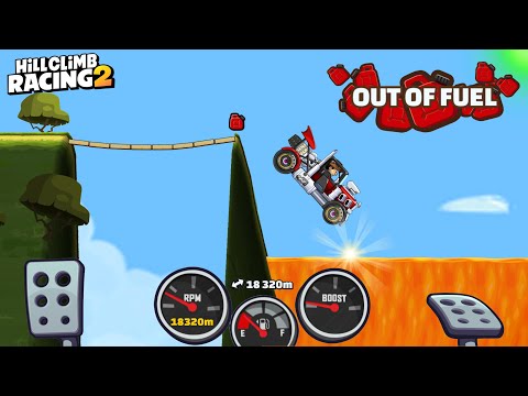 Hill Climb Racing 2 - COUNTRYSIDE 18320m on RACING TRUCK (UNLUCKIEST RECORD EVER) | GamePlay