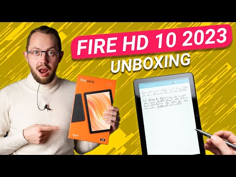 Amazon Fire HD 10 2023 Unboxing: Now With Pen!