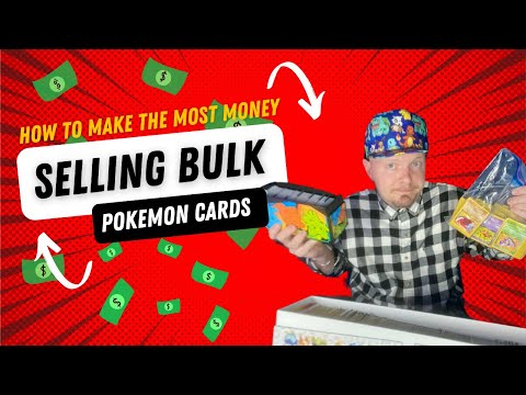 How to Turn Bulk Pokémon Cards Into Cash $$$!