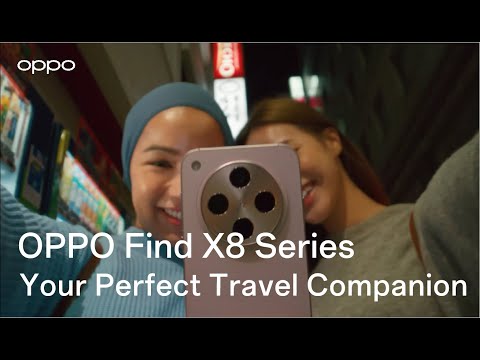 OPPO Find X8 Series | Your Perfect Travel Companion