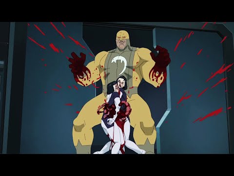 Invincible - Dupli-Kate Eve gets Brutally Smashed (4K) - S2E05