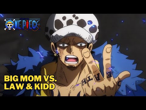 Big Mom Defeated 😱 | Law and Kidd vs Big Mom - One Piece