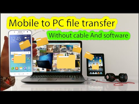 How to Transfer Any Device Wireless File Transfer! Most Useful Trick For PC Users