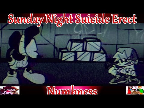 Friday Night Funkin' Sunday Night Suicide Erect (FNF Mod) Mickey Mouse VS BF in Numbness