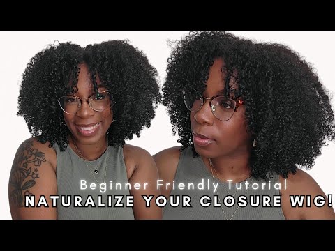 Natural Girl CHEAT CODE! How to Blend, Cut & Shape Wig Natural Curly Hair Install BeautyForeverHair