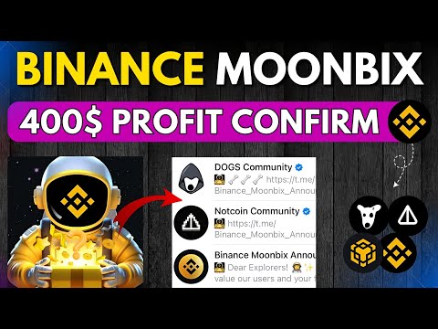 Binance Moonbix Bot Airdrop || Moonbix 400$ Profit Confirm || Moonbix Airdrop Listing Date &Withdraw