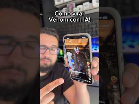 Como fazer o efeito Venom com inteligência artificial