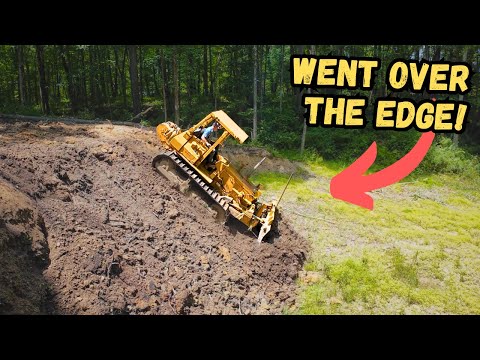 I dug this MASSIVE hole! | Expanding the Borrow Pit.