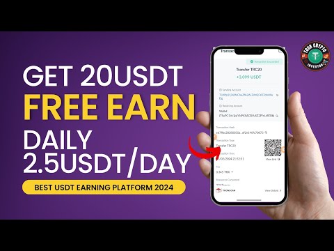 New Usdt Mining Site | usdt earning site | trx usdt mining App 2024  || best usdt investment site