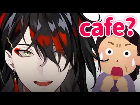 Akumama asks Vox about his Vox Akuma-themed cafe