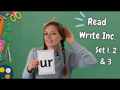 Read Write Inc Sets 1, 2 & 3 Sounds | Learn Phonics | Learning to Read | British Teacher