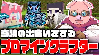 【VCRマイクラ】奇跡の出会いをするプロマインクラフターおおはらMEN