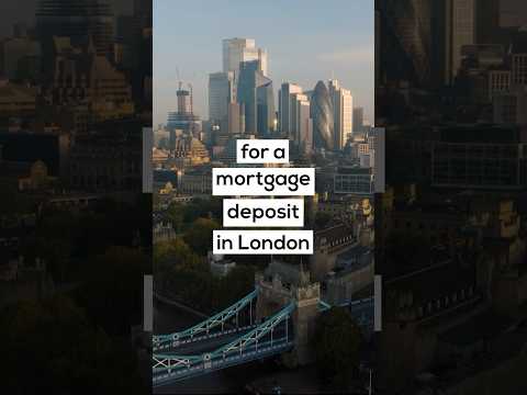 How many years you need to save for a mortgage deposit in London