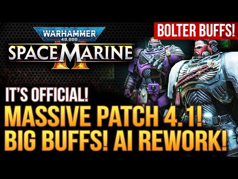 Warhammer 40K Space Marine 2 - MASSIVE Patch Update 4.1! Bolter Buffs, Difficulty Changes and More!