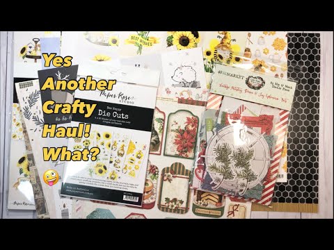 @urbanpapercrafterformerlyu8310 Crafty Haul (I know I know, I have issues LOL) COME SEE!