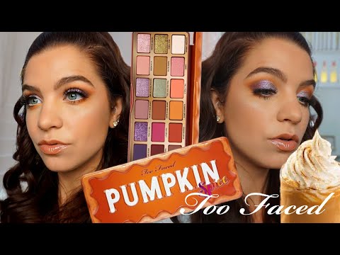 NEW Too Faced Pumpkin Spice Palette Review 🥧