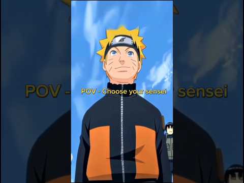 Choose your sensei Naruto Legendary sannin #amv #anime #animeedits #naruto #legendary #jiraiya #106