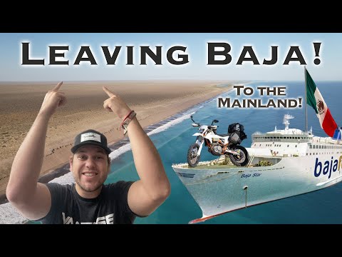 Ferry from Baja to Mainland Mexico! How to take the Baja Ferry! (Ep 8)