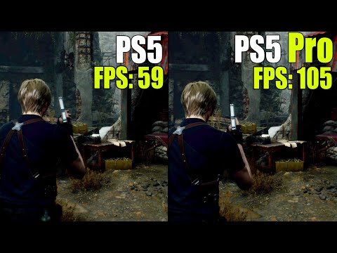 Resident Evil 4 on PS5 vs. PS5 Pro | Loading, Graphics, Resolution and FPS Test