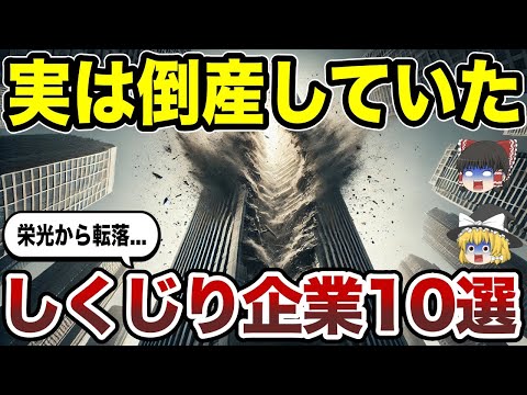 【日本地理】都道府県の代表企業だったのに   実は倒産していた企業10選パートⅢ【ゆっくり解説】