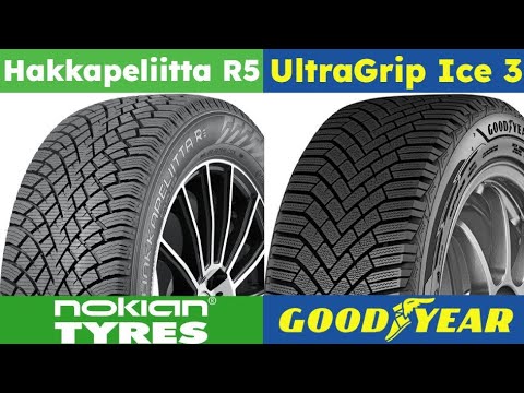 Nokian Hakkapeliitta R5 vs Goodyear UltraGrip Ice 3