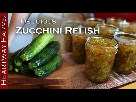 Zucchini Relish Recipe | A Delicious Garden Fresh Recipe