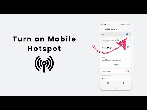 How to Turn on Mobile Hotspot (On Android Phone)