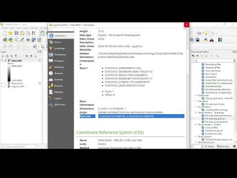 QGIS Tutorial: - Raster Resampling || Changing the pixel size as per required using QGIS