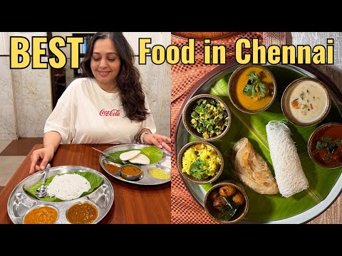 BEST Food in CHENNAI - Legendary Restaurants & Cafes *must-try* for Idlis, Ghee Podi Dosa & Thali