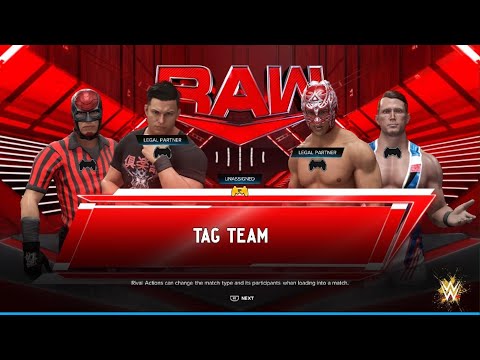 WWE 2K24 - AWA Monday night dawn: frazer and Harry vs The O.C