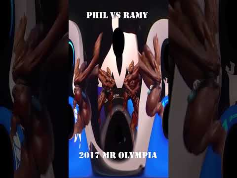 PHIL VS RAMY 2017 MR OLYMPIA #shorts #bodybuilding #gym #mrolympia