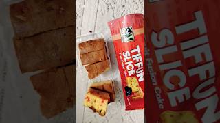 Biskfarm Tiffun slice fruit fusion cake #cake #shorts #asmr