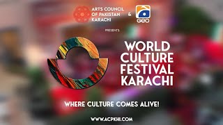 World Culture Festival Karachi 2024 | 26 Sep to 30 Oct | Arts Council of Pakistan Karachi