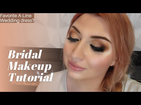 Wedding Diaries BUDGET WEDDING PLANNING Ep1 Warm-Toned Affordable Bridal Eyeshadow + A Line Dresses