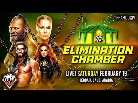 WWE Elimination Chamber 2022 Theme Song 🎵 INFAMOUS IV