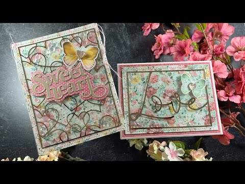 Deco Foil Shaker Cards w the SSS Feb 2024 Card Kit | AmyR 2024 Valentine's Card Series #9