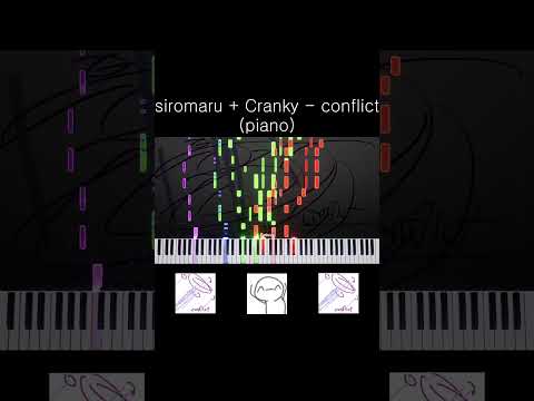 conflict(piano) #shorts