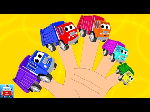 Garbage Finger Family + More Vehicles Videos & Kids Cartoon