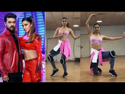 #Gamechanger | Kiara Advani Dance Practice Video For #Dhop Song | Ram Charan