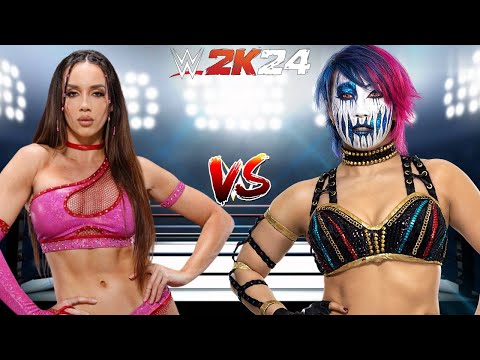 WWE 2K24 TEAM CHELSEA GREEN VS. TEAM ASUKA ELIMINATION TAG TEAM MATCH!