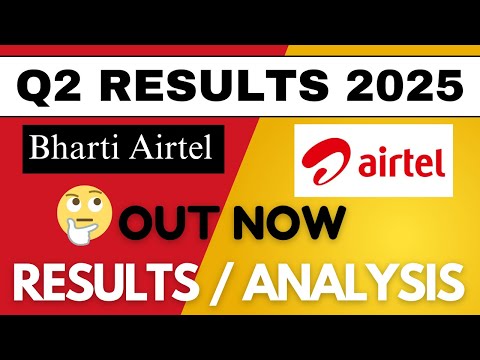 Bharti Airtel Q2 Results 2025 | Bharti Airtel Results Today | Airtel Share Latest News | Airtel